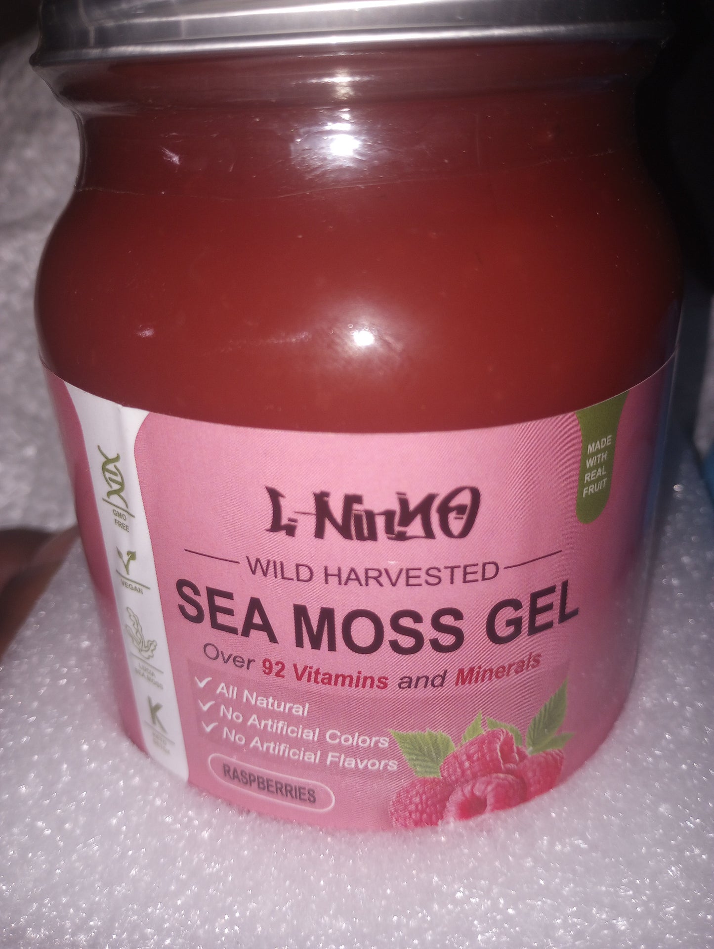 L-NinYO premium organic seamoss gel 100% natural