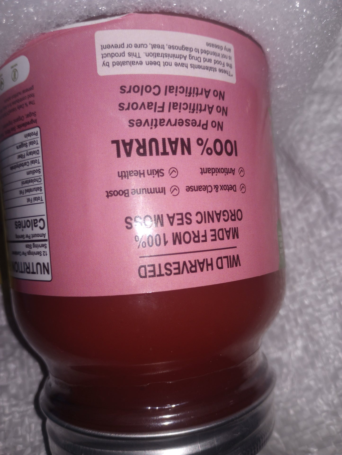 L-NinYO premium organic seamoss gel 100% natural