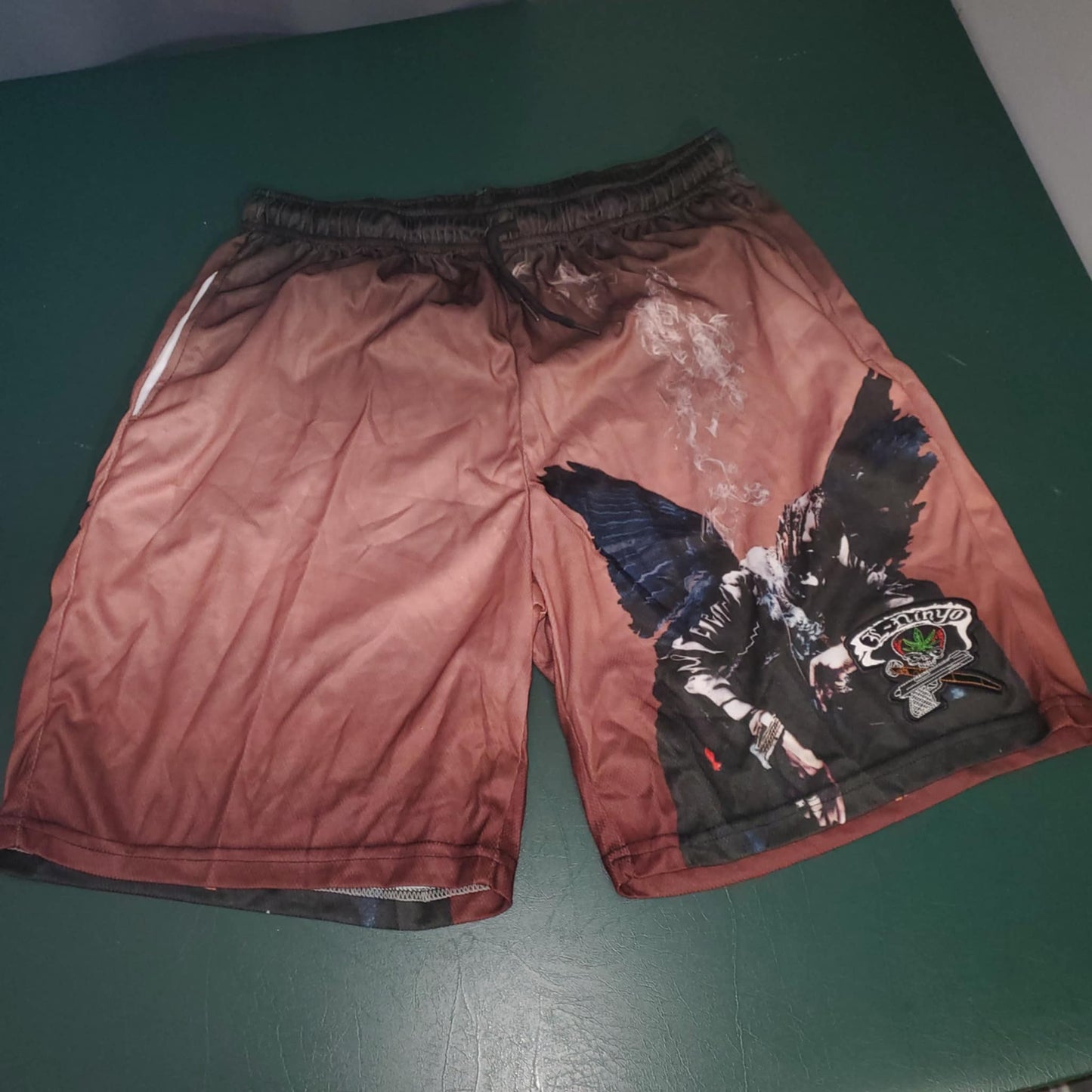 L-NinYO hip-hop shorts