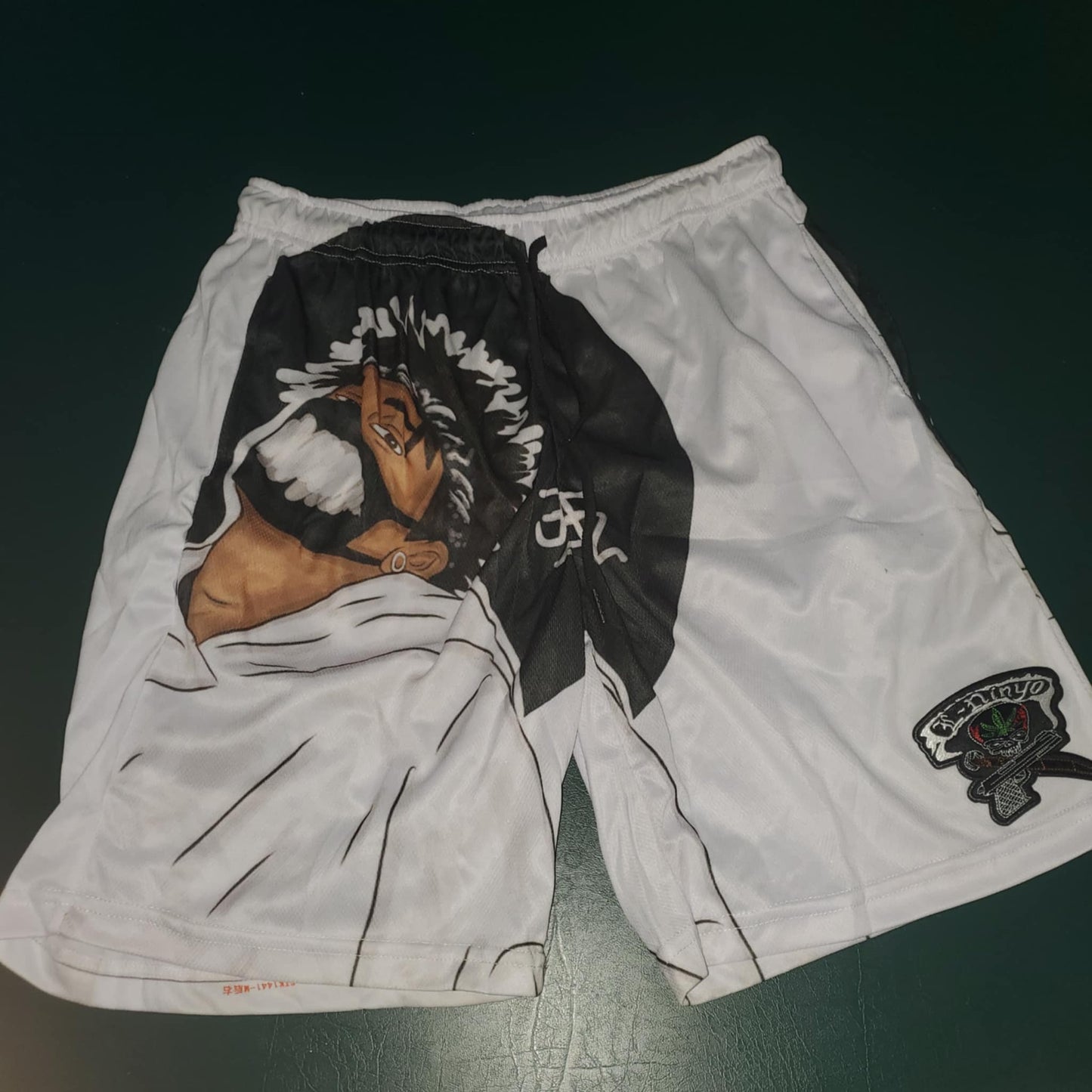 L-NinYO hip-hop shorts