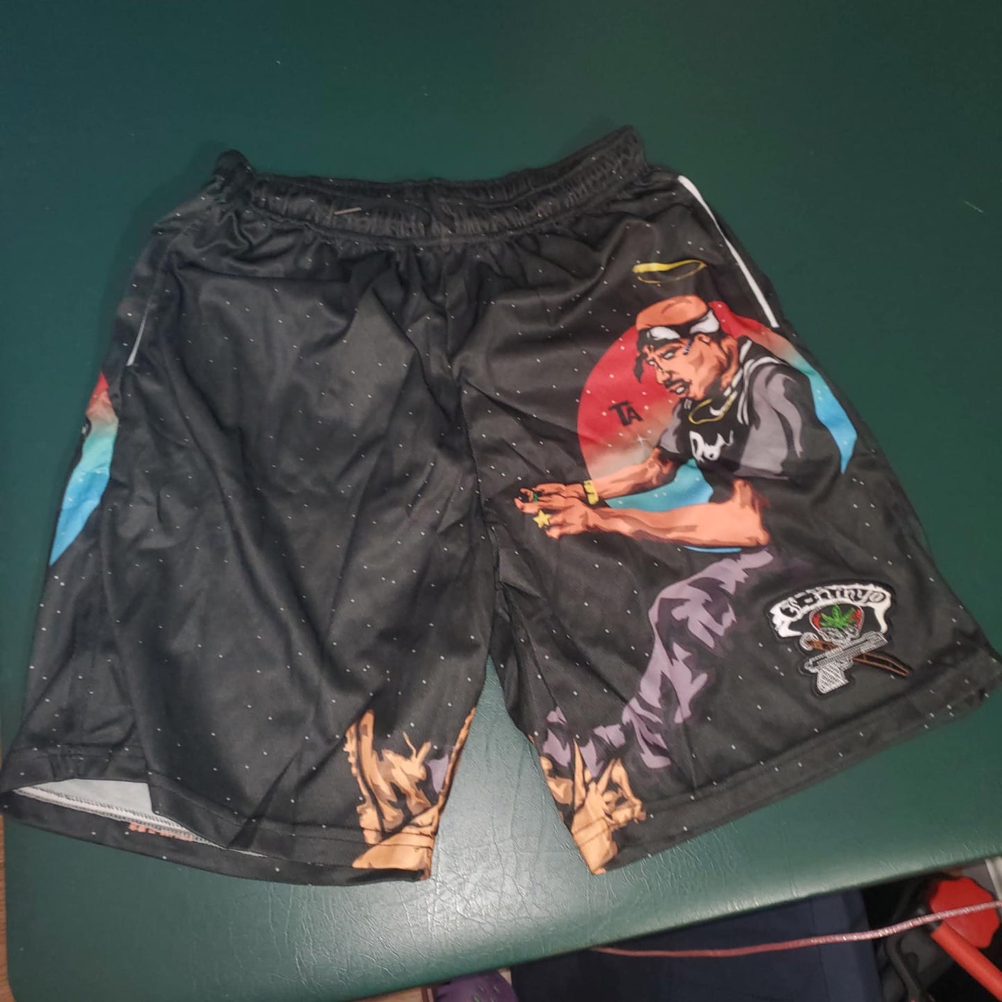 L-NinYO hip-hop shorts