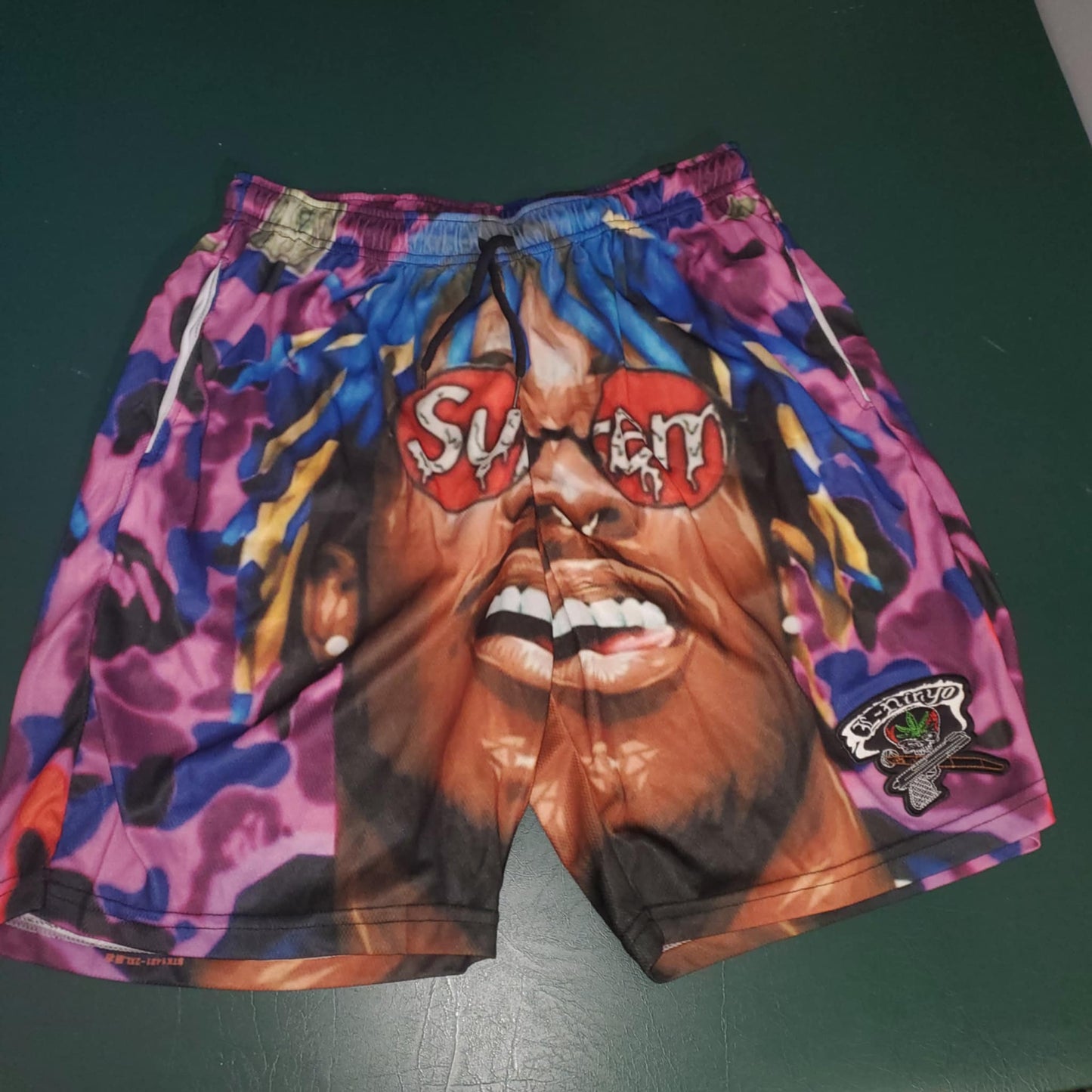 L-NinYO hip-hop shorts