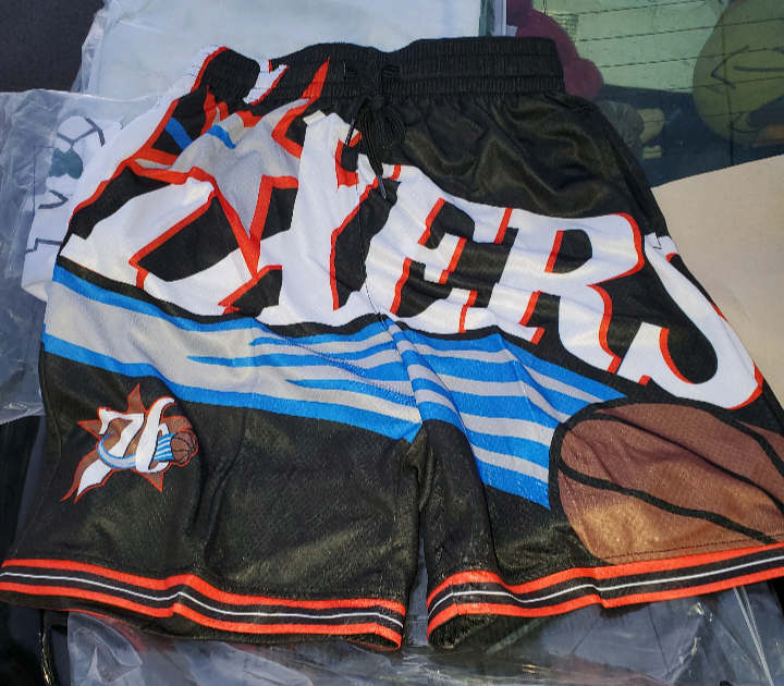 76ers shorts