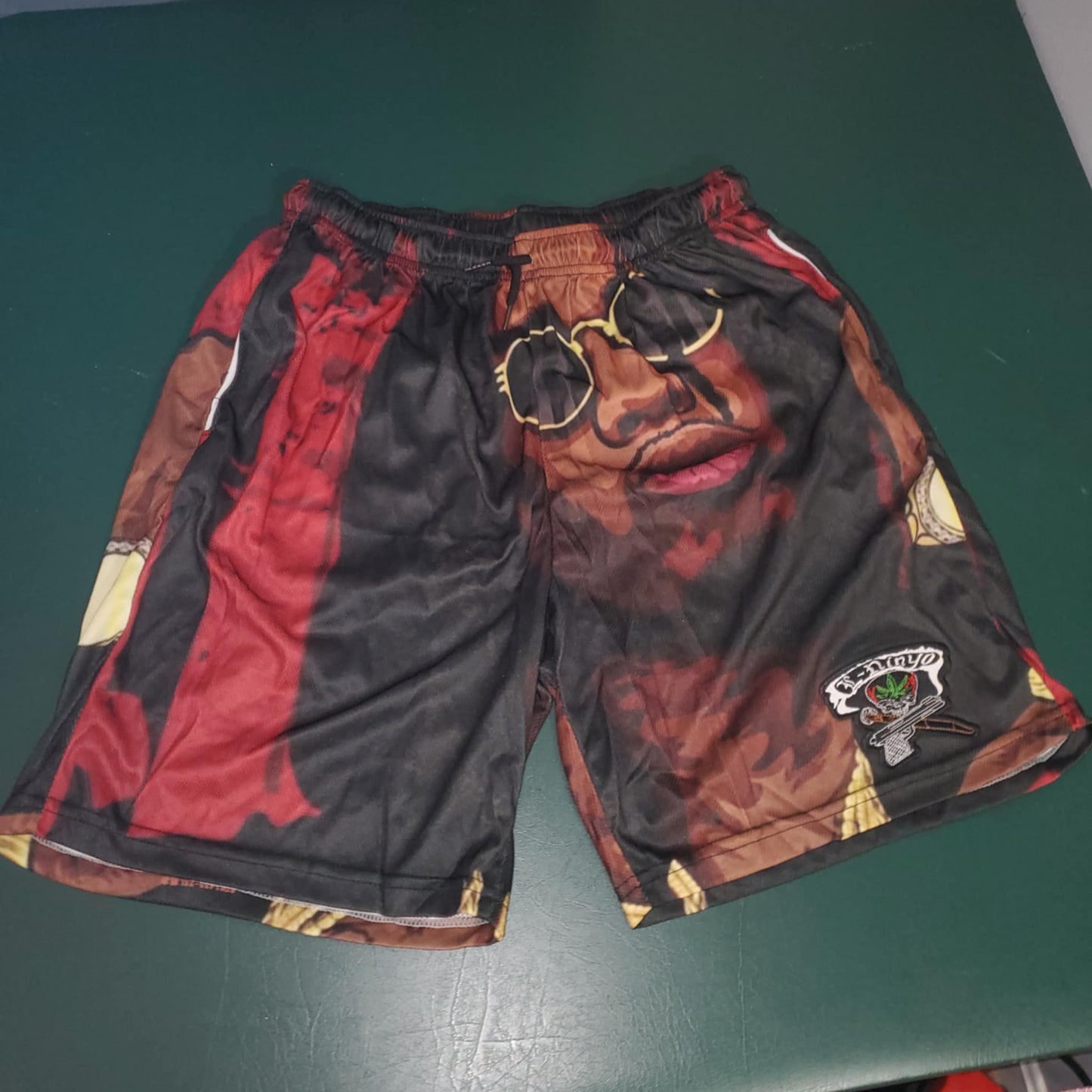 L-NinYO hip-hop shorts
