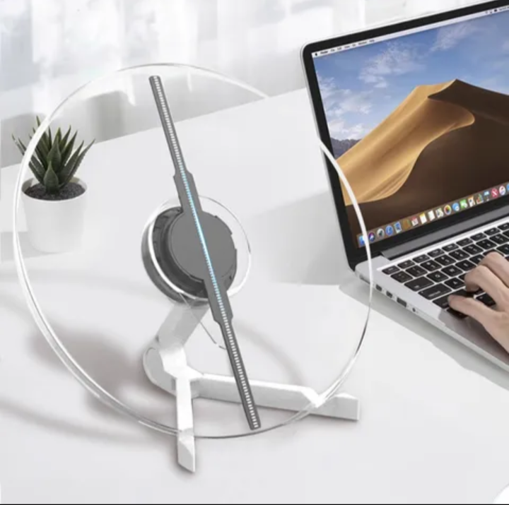 Led smart hologram display fans