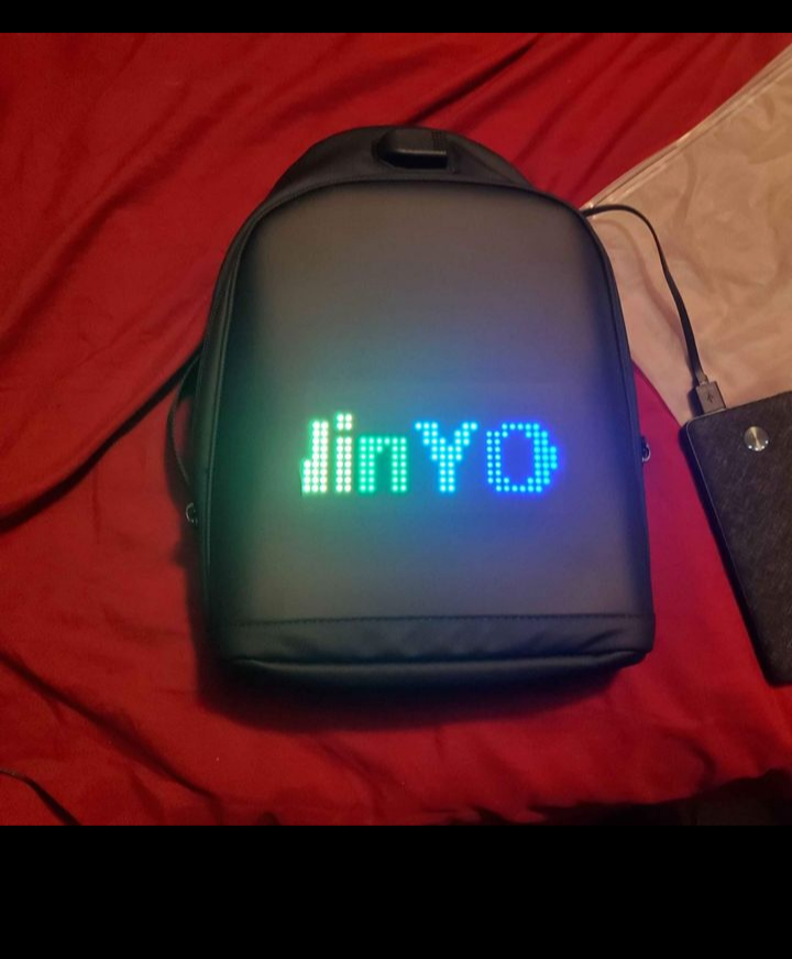 Led LCD smart display bookbags