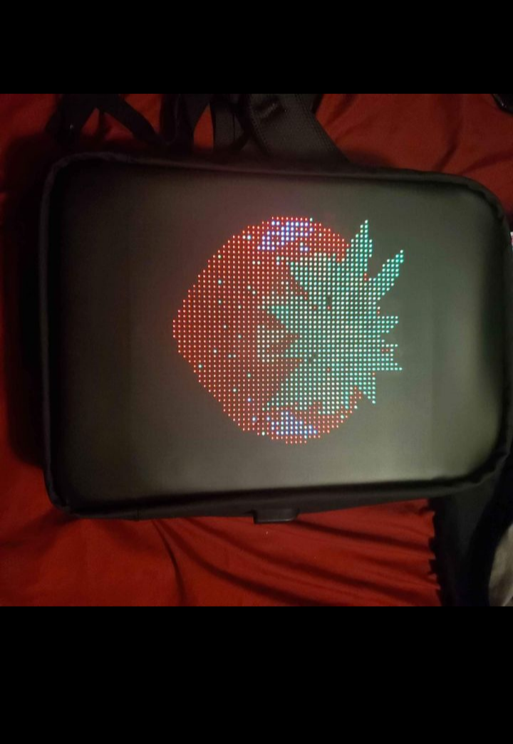 Led LCD smart display bookbags