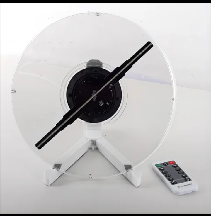 Led smart hologram display fans