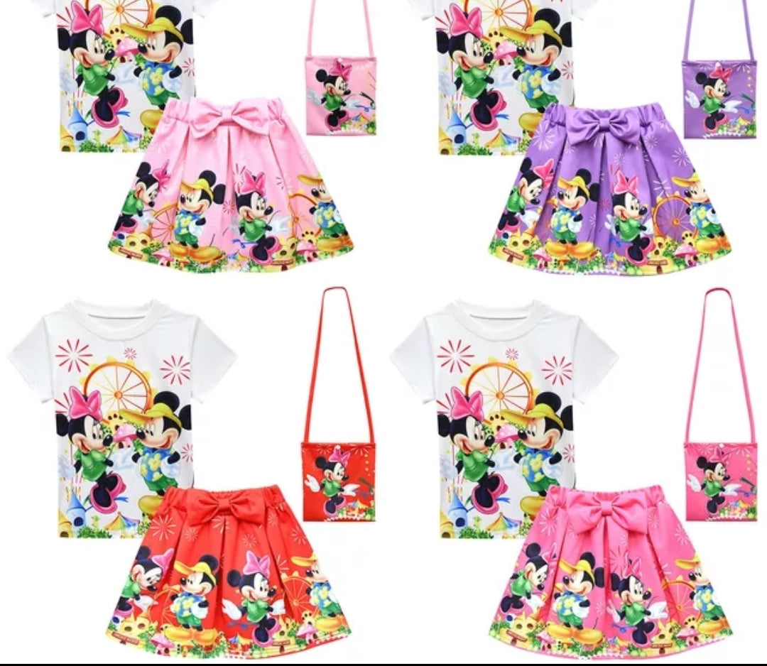 Minnie mouse dress set