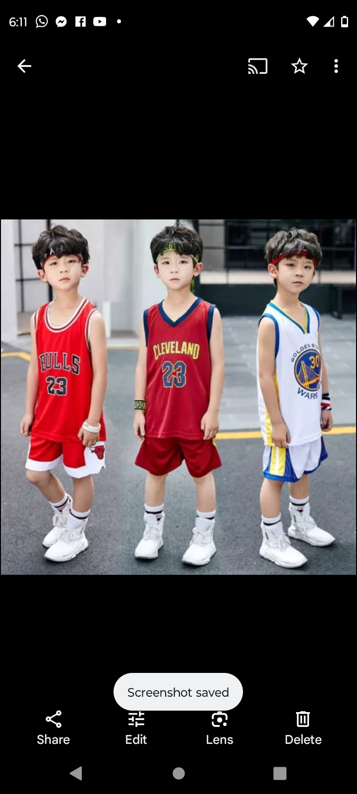 Children basketball short sets