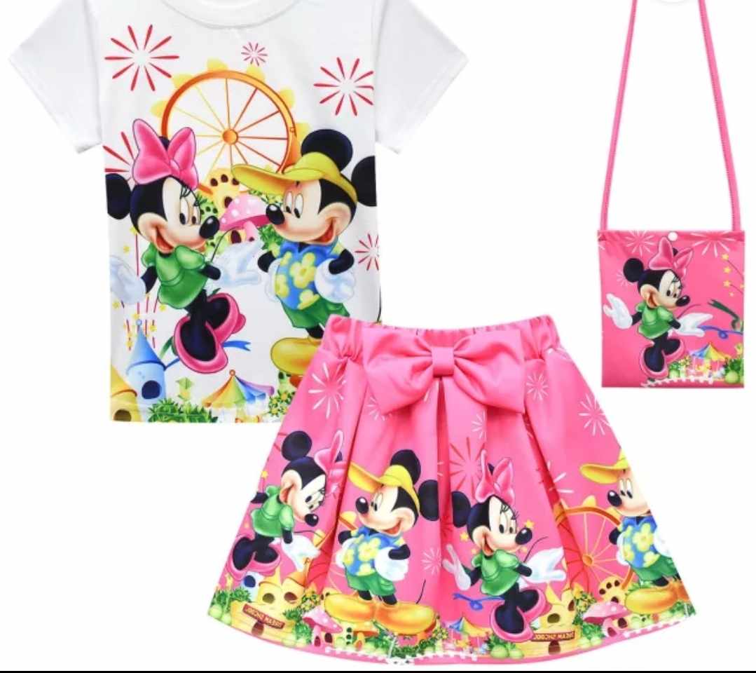 Minnie mouse dress set