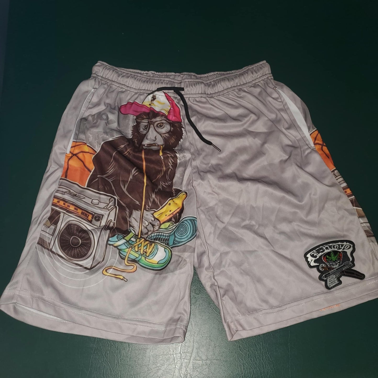 L-NinYO hip-hop shorts