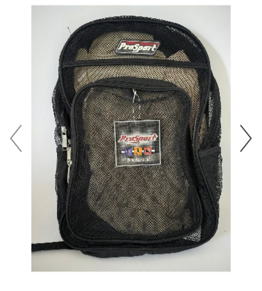 Pro sport mesh bookbag