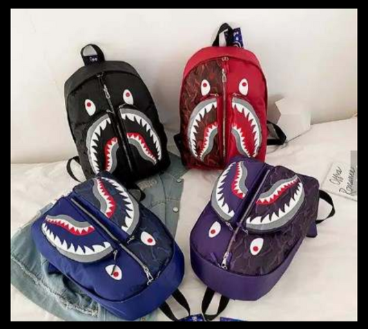 Shark book bag