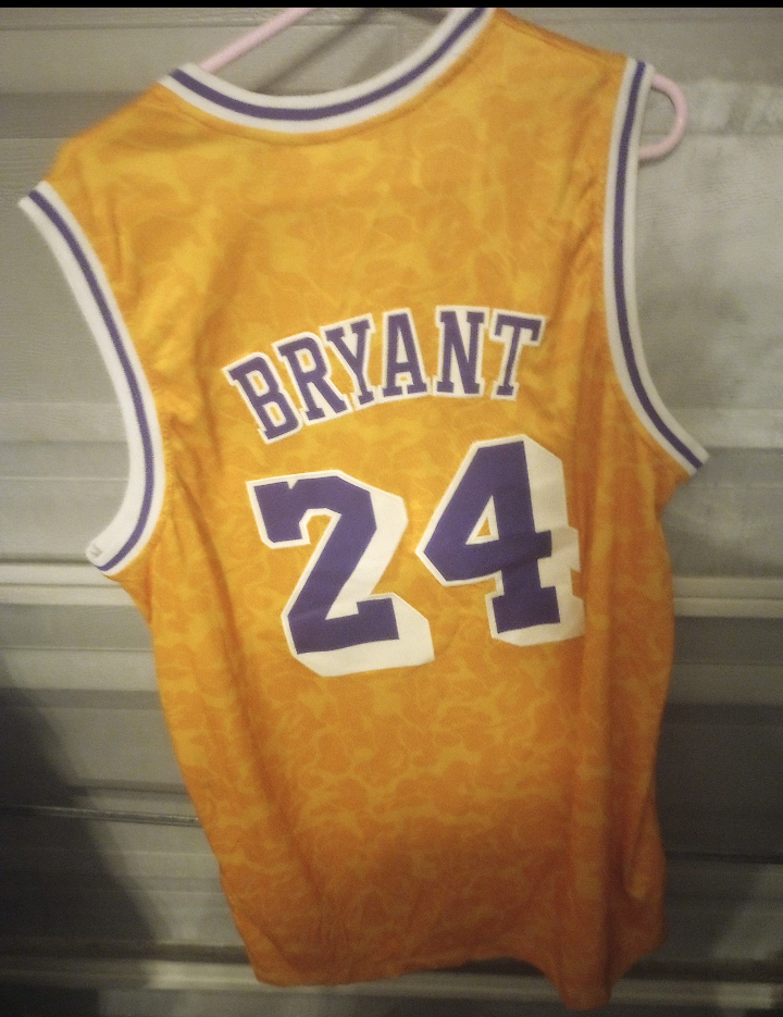 Kobe Bryant bape throwback jersey
