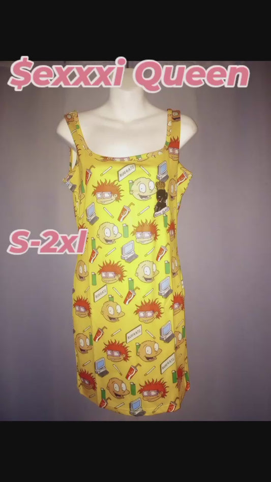 $exxxi Queen cartoon dress